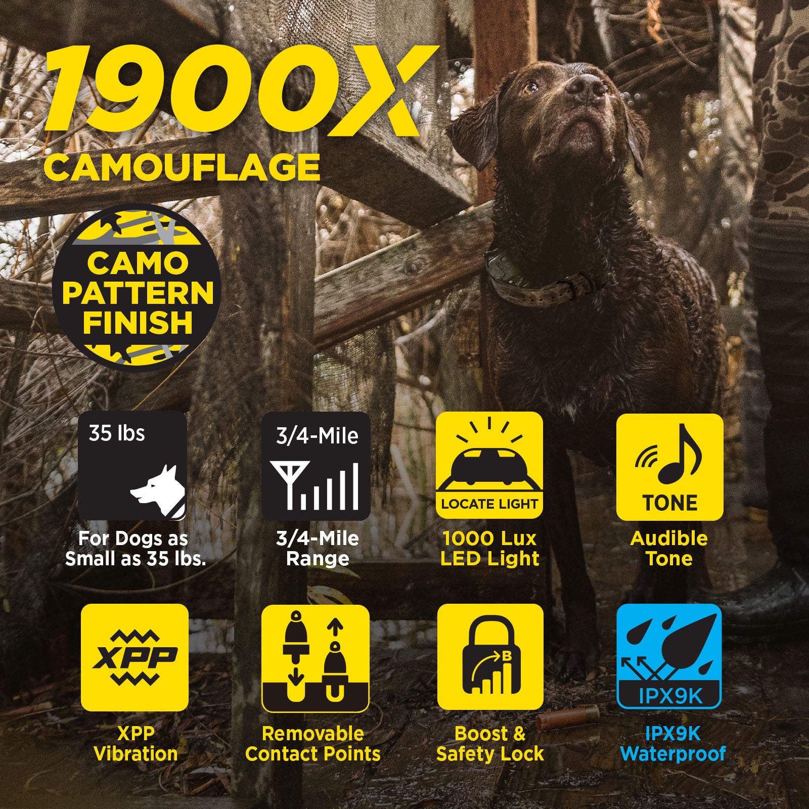 1200X CAMO Kit 1-Chien ( 1900X AMOUFLAGE ) version EU