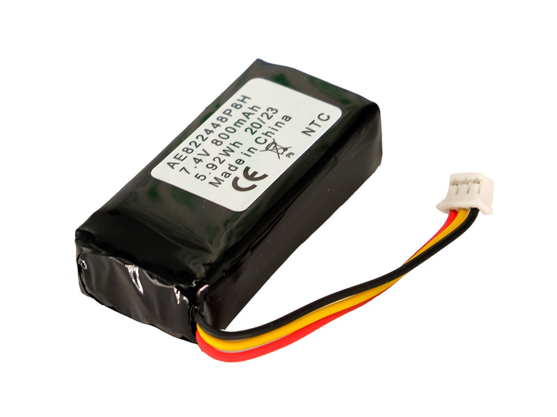 7.4V 800/850mAh Li-Po Battery