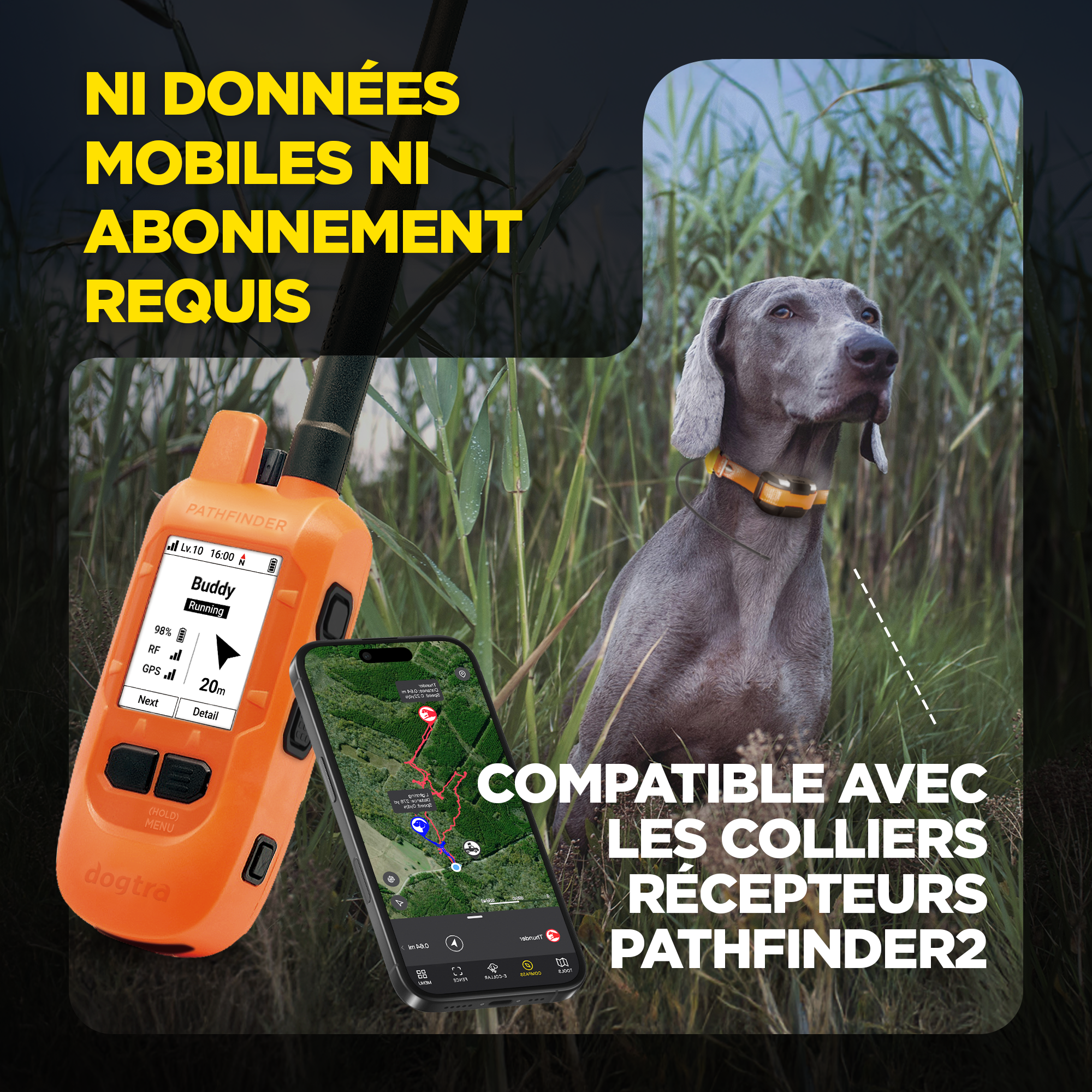 PATHFINDER2 COMPASS - HANDHELD GPS CONNECTOR