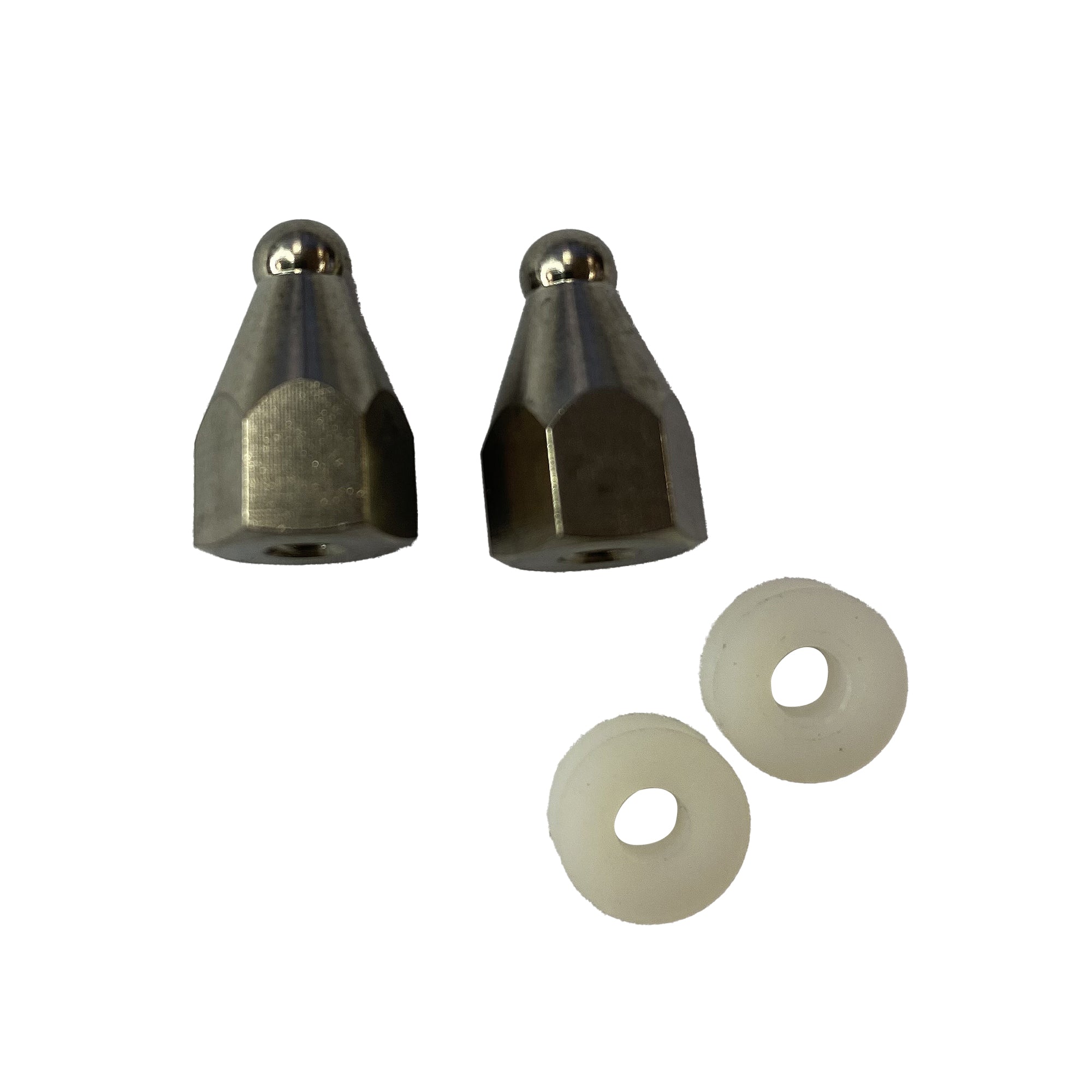 Pair of 19 mm TITANIUM Contact Points - Female Thread
