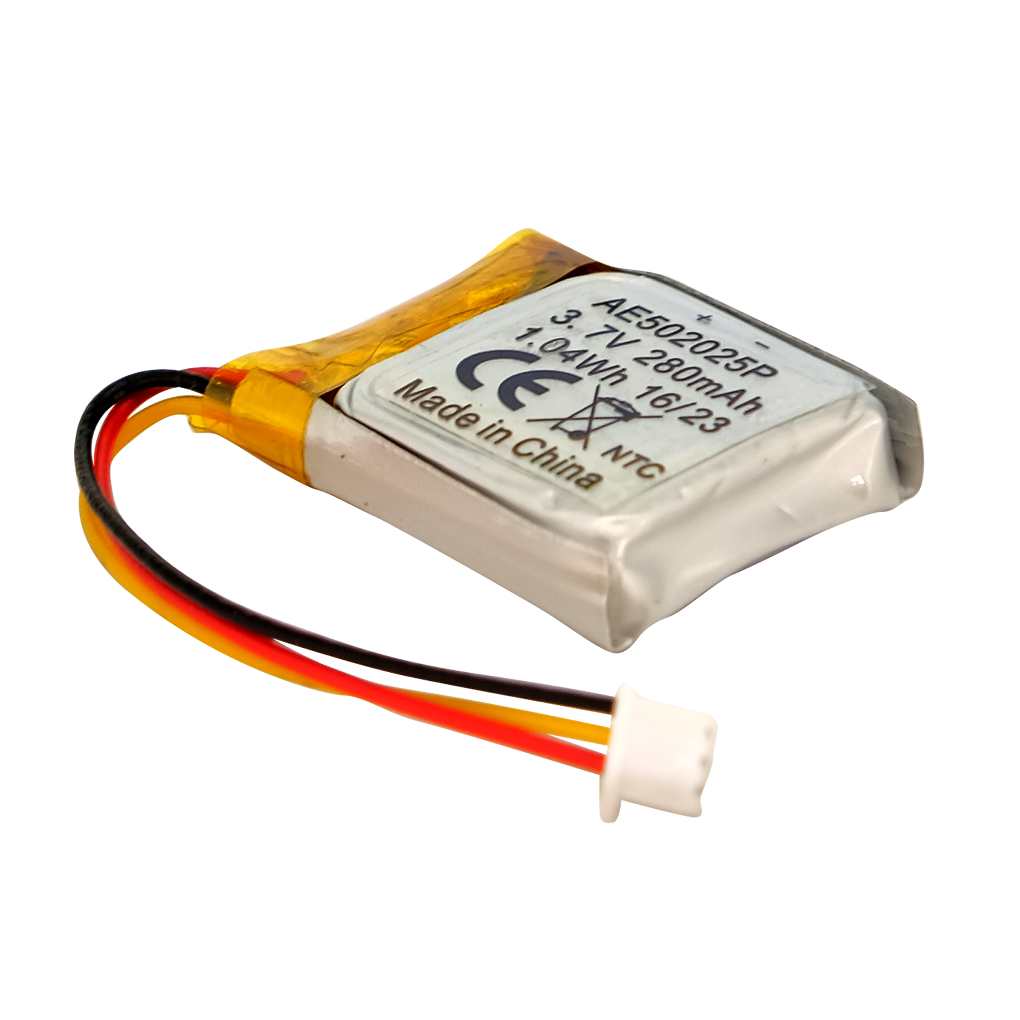 3.7V 280mAh Li-Po Battery