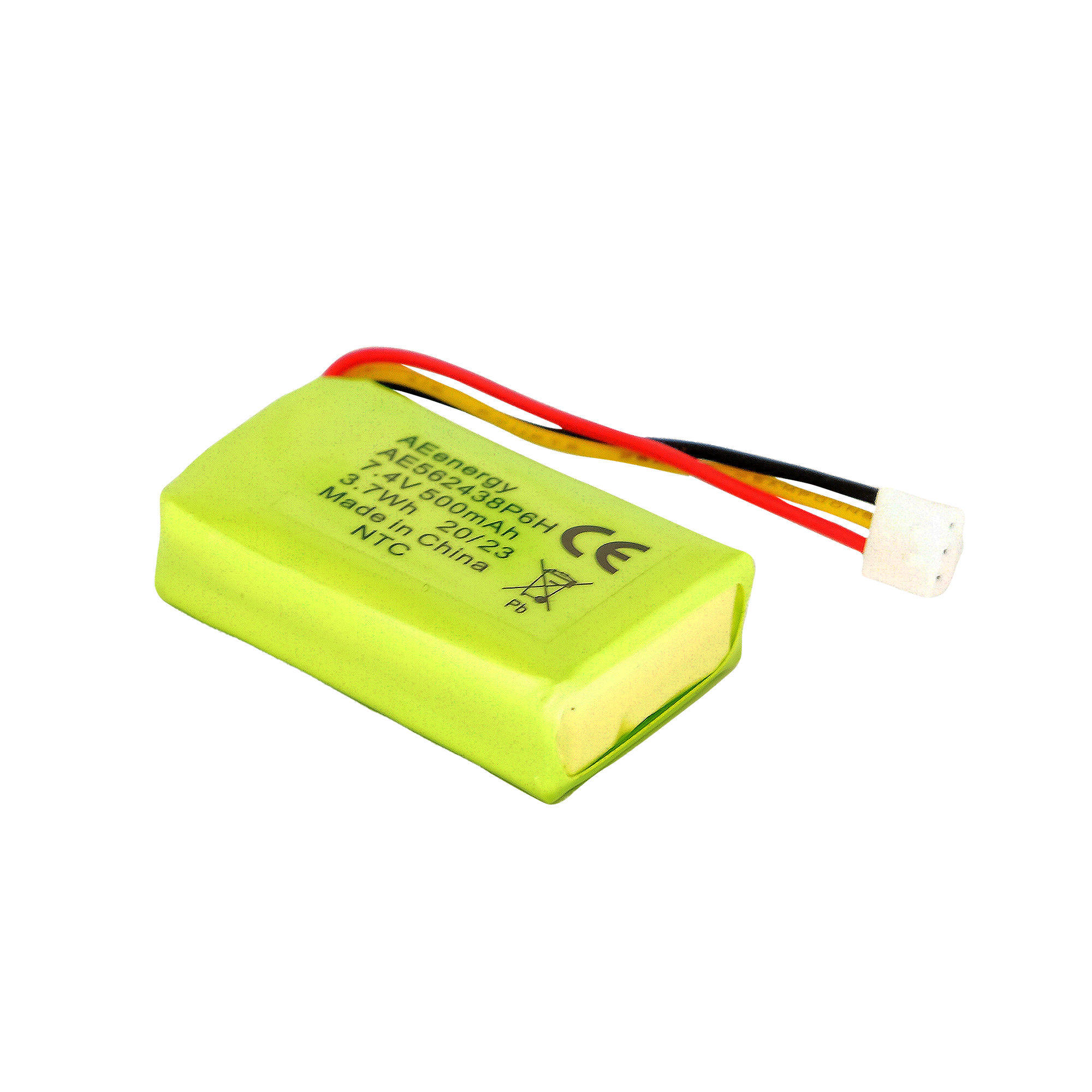 7.4V 500mAh Li-Po Battery