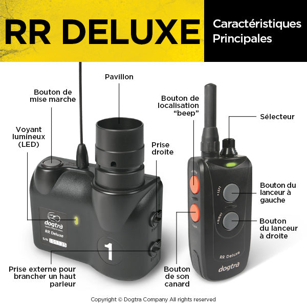 Émetteur et récepteur RR Deluxe