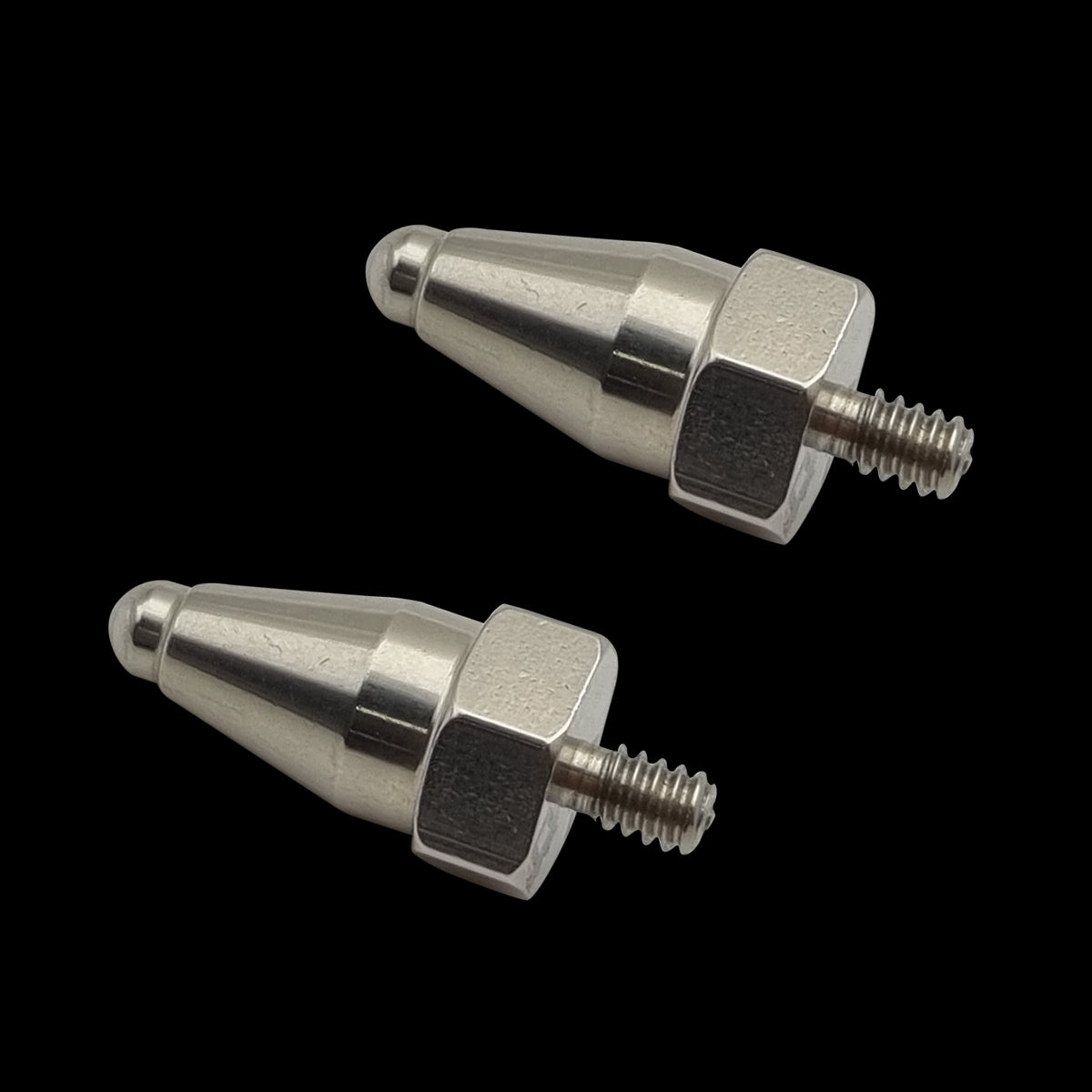 Paire électrodes en inox 19 mm - Mâles (E-Fence 3500, Pathfinder, Pathfinder 2, X-Series, Smart Nobark)