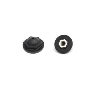Paire écrous plats pour colliers beepers