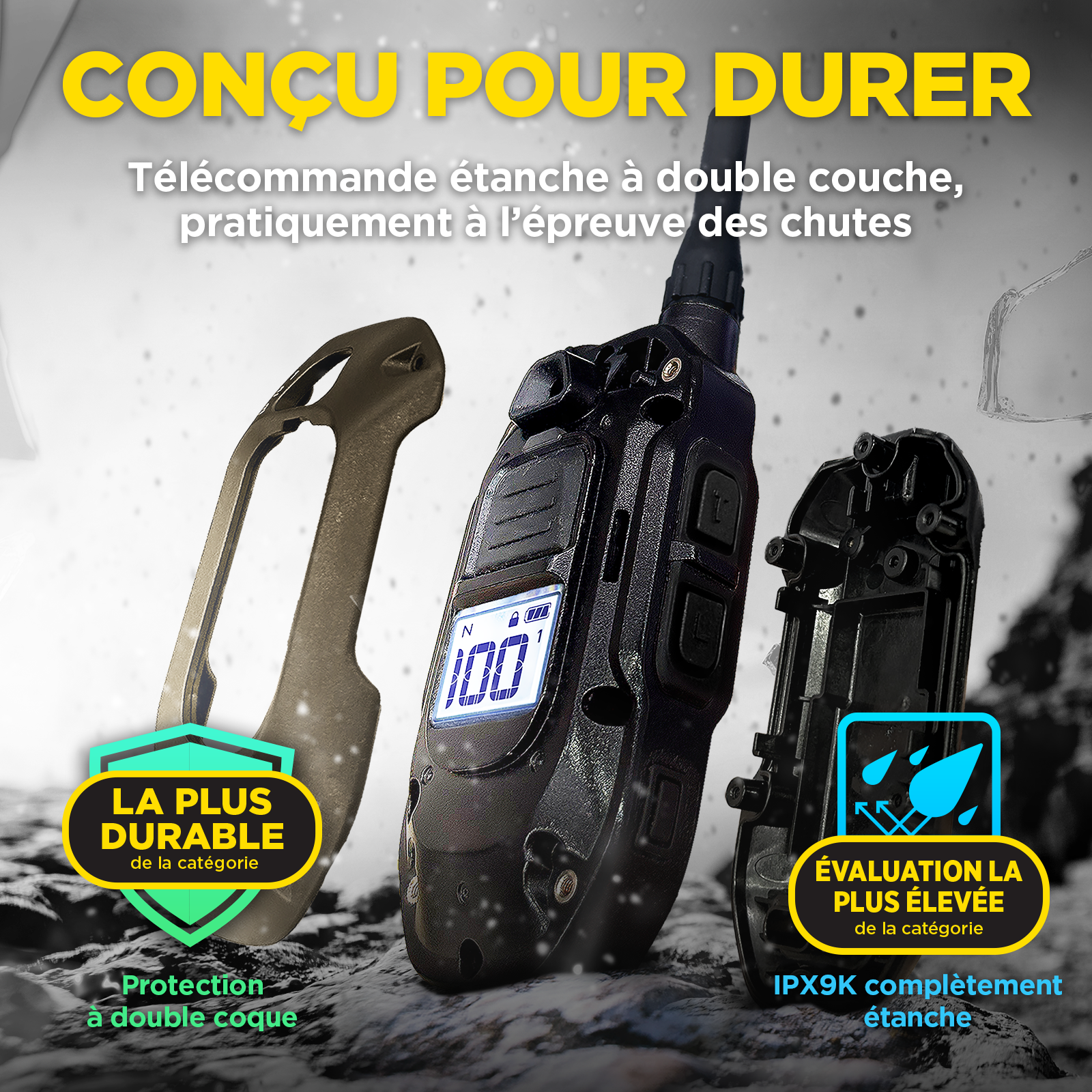 ARC-X Kit 2-Dog Unit with two HANDSFREE SQUARES