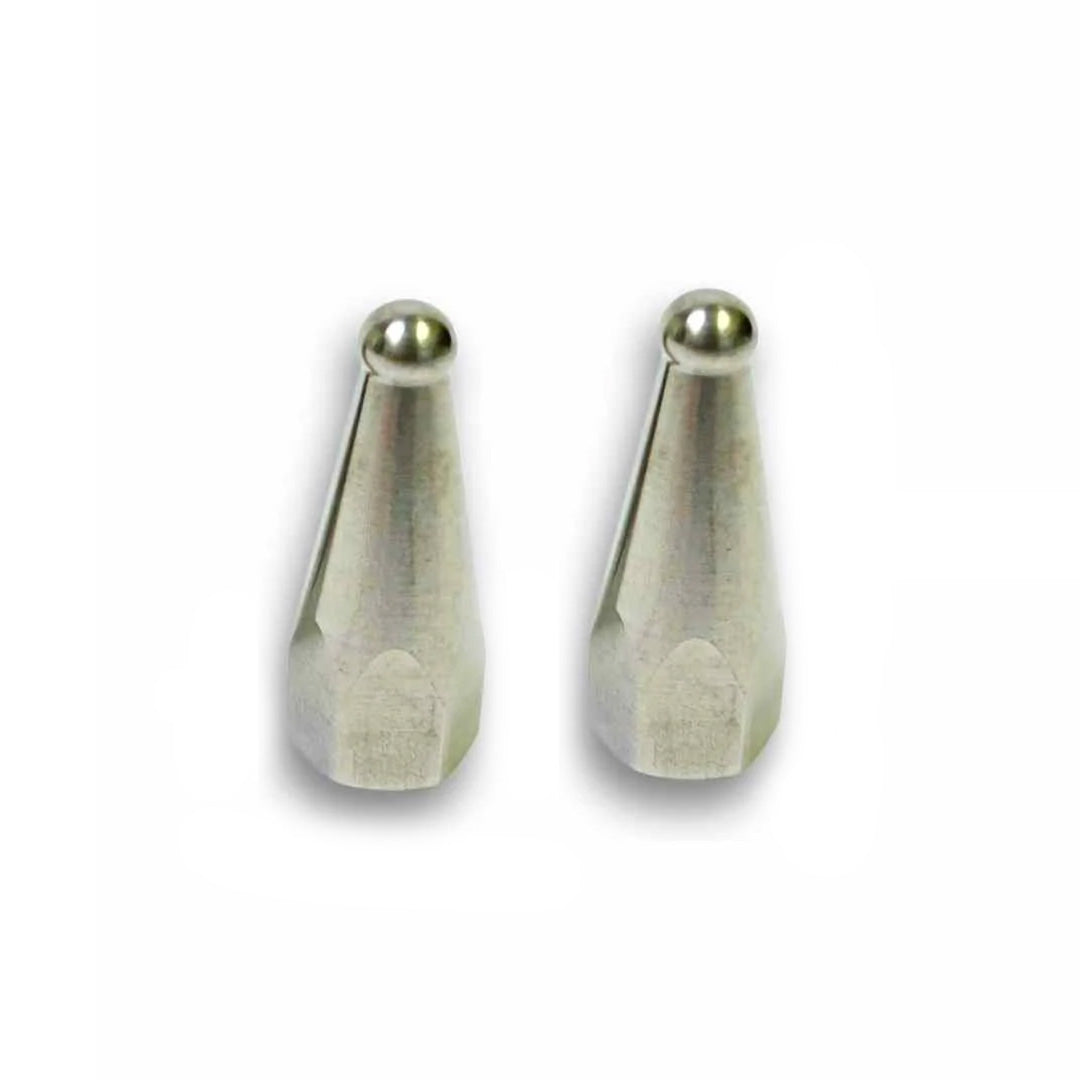Pair of 25 mm TITANIUM Contact Points - Females