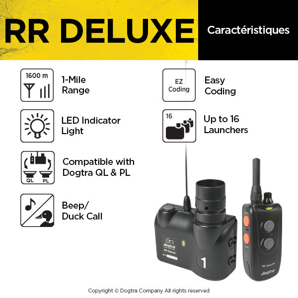 Émetteur et récepteur RR Deluxe