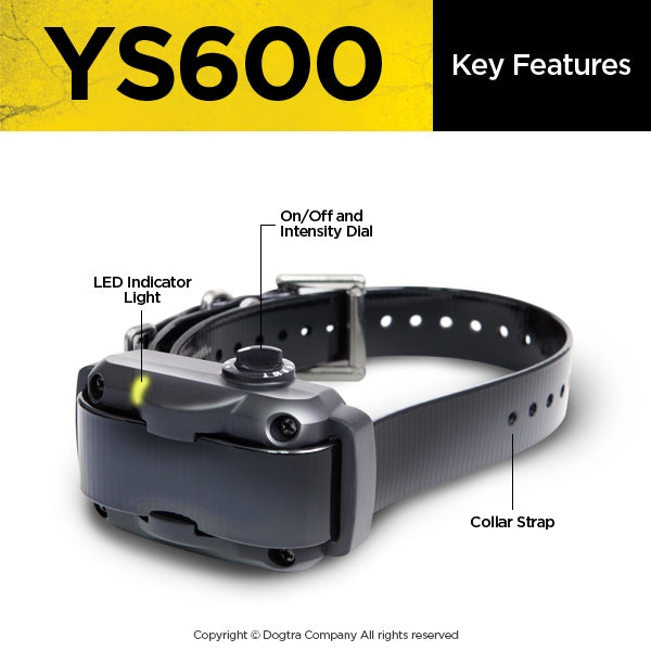 YS600 (Anti-Bell Halsband für große Hunde)